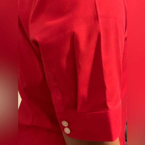 Talbots Half Sleeve Button Up - Picture 3 of 7